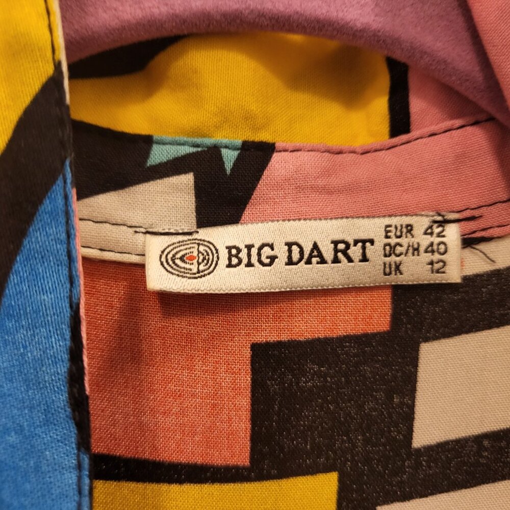 Colorful button up shirt - Picture 3 of 3